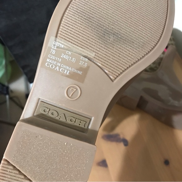 🌈🌦Coach Rivington Rain Bootie Size 7 and 8 - Picture 8 of 11